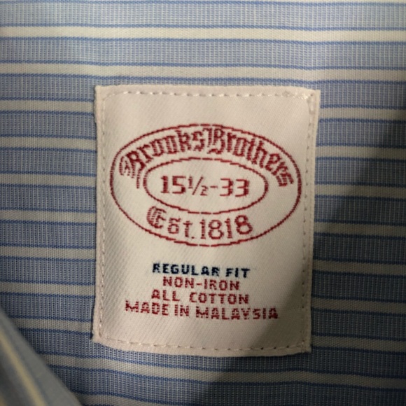 Brooks Brothers Button Down None Iron Dress Shirt - Picture 3 of 6